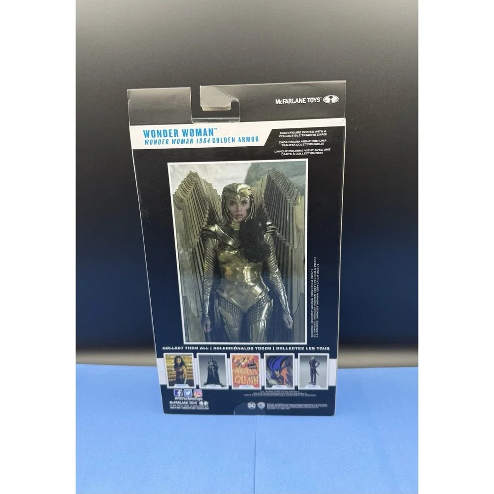 McFarlane Toys DC Multiverse Wonder Woman 1984 Golden Armor Action Figure New